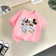 thumbnail image 3 of Marca Disney Family Summer Lively - Camiseta de algodón para niños, bonita camiseta de dibujos animados soleados para niño y niña, ropa informal de moda para niño, 3 of 5