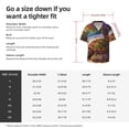 thumbnail image 5 of Sikiie Colorful Maple Leaf Beach Turtle Men's Wrinkle Free Untucked Cuban Shirt Business Casual Button Down Shirts Short Sleeve ShirtXX-Large, 5 of 5