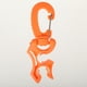 thumbnail image 3 of Soidarity Ganchos de abrazadera de tubo Plástico Fácil de usar Abrazaderas reguladoras Brazo de tope Soporte de manguera inoxidable Deportes acuáticos Deportes acuáticos Naranja Soidarity OD030411-04B, 3 of 6
