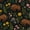Color 2, variant on Peel and Stick Wallpaper Bison Wildflower Black Wall Mural 23.6in x 9.8ft Self Adhesive Removable Wallpaper Renter Friendly for Nursery Bedroom Cabinets