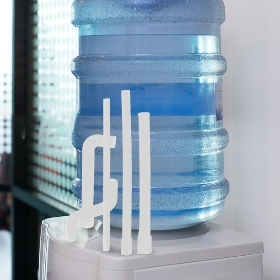 ELAYARD 5-Pack White Silicone Rubber Tubing, Pressure Resistant Flexible Tubes for Office, Laboratory, and Home Use