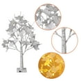 thumbnail image 5 of Clearance!Fall Tree with Lights Thanksgiving Decorations: Maple Leaf Table Lighted Tree Home Decor Total 24 LED Lights Room Decoration Indoor Outdoor Artificial Harvest Autumn Trees for Wedding Party, 5 of 6