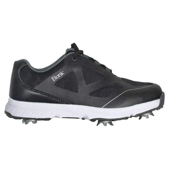 Etonic Women's Stabilizer 6-Spike Waterproof Golf Shoe, 5 Medium Black