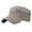 Khaki, variant on ZHENHONG Visor Hats for Women Adult Casual Fashion Solid Adjustable Outdoor Sunshade Breathable Hat Sun Visors