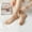 Beige BG, variant on up to 50% Off 2025 Anti-slip Gel Velvet Crystal Stockings Female Socks Wear Breathable Super-thin Short Gel Tube Socks