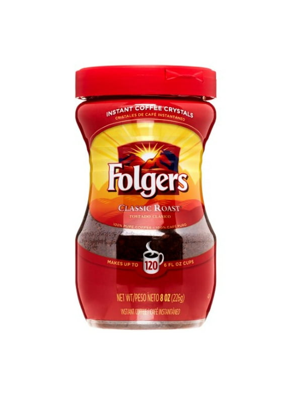 Folgers Instant Coffee in Instant Coffee