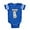 Royal Blue, variant on CafePress - Bichon Frise Dad - Cute Infant Baby Football Bodysuit