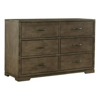 Westwood Design Dovetail 6-Drawer Dresser Graphite