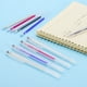 thumbnail image 4 of Uxcell 20Pcs Recambios de Bolígrafos de Gel Borrables, Bolígrafos Borrables por Calor de 1mm para Tela, Marcadores de Tinta Desaparecedora, Tinta Blanca, 4 of 6