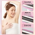 thumbnail image 3 of TURKIO 5-in-1 Rechargeable Cordless Electric Razor for Women, Trimmer for Women with Face, Nose, Eyebrow, Arms, Armpit, Legs, Rose Pink, 3 of 8