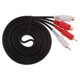thumbnail image 2 of Cable convertidor de sonido estéreo 2 2 , línea de conector, 2 of 7