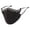 Black, variant on Ice Silk Face Mask with Rhinestones - Women 3D Sparkly Design, Breathable, Soft, Lightweight, Fashionable for Party, Travel, Daily Use,Hot Pink