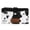 Cow Print-Black, variant on Wrangler Wallets for Women Slim Bifold Credit Card Holder, Cow Print-Brown