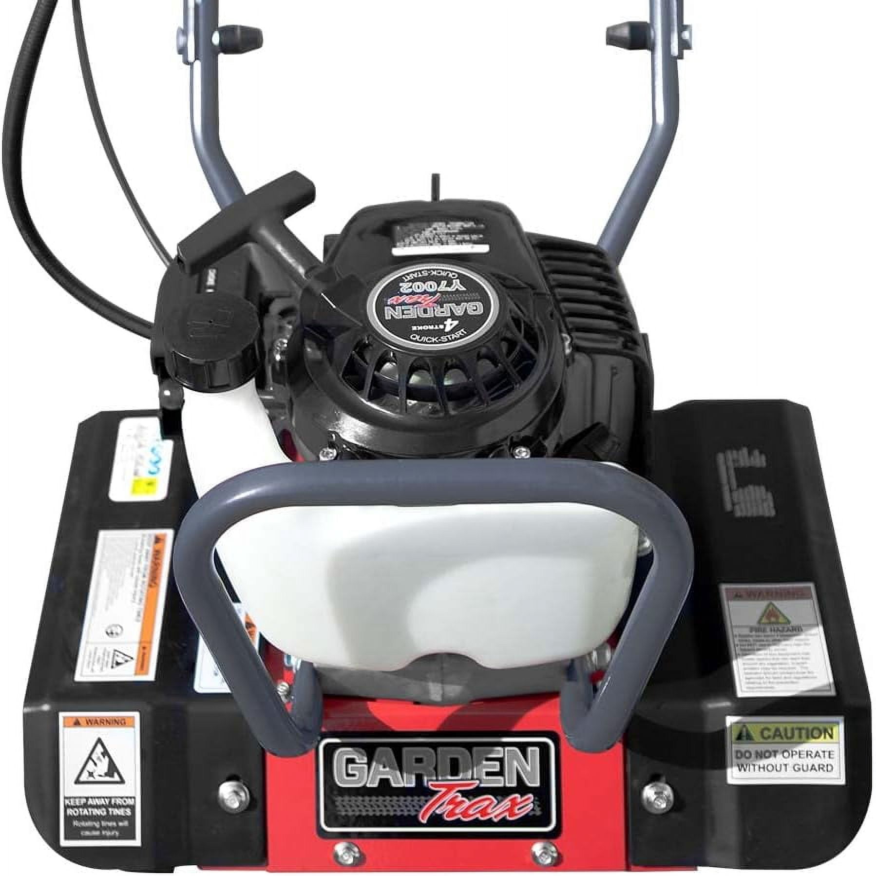 GardenTrax Multi-Function Tiller Gas Powered w/4-Cycle 40cc Mini Cultivator
