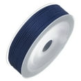 thumbnail image 3 of Twisted Nylon Twine Thread Beading Cord 1.5mm 20M/65 Feet Extra Strong Braided Nylon String, Dark Blue, 3 of 6