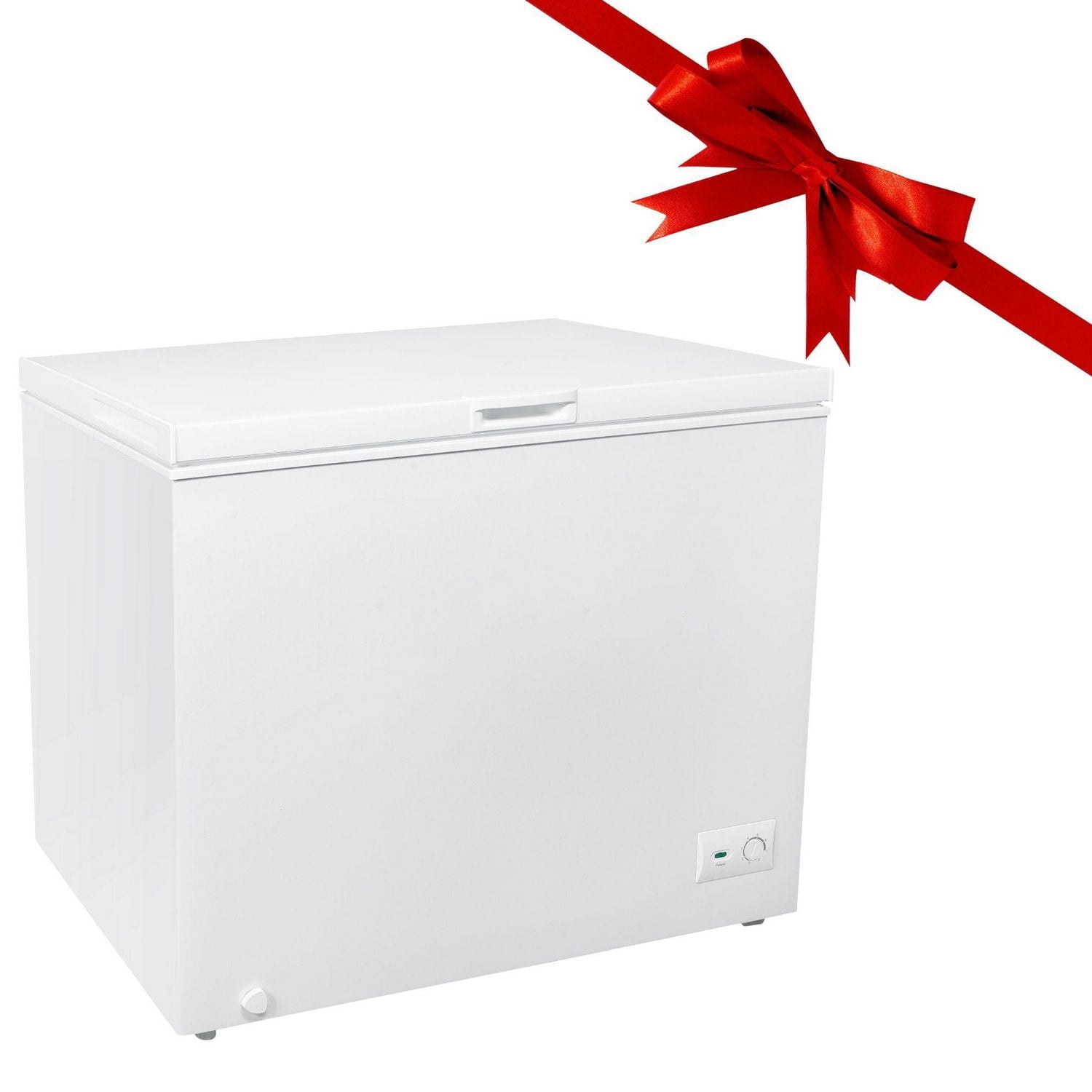 Kenmore 8.7 Cu. Ft Chest Freezer, 246L, Manual Defrost, Balanced Hinge Lid, Garage-Ready, White, Small Freezer