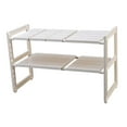 thumbnail image 3 of DOLITY Étagère sous Évier Extensible Réglable 2 Niveaux pour Armoire de Cuisine 10 Panneaux, 3 of 9