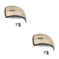 thumbnail image 1 of Seitruly Wireless Folding Mouse Work Replacement Portable Desktop PC Travel Gamer Accessory Mice External Portable Cordless oro 2Conjunto, 1 of 6