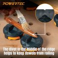 thumbnail image 4 of POWERTEC 4 Pack Finishing Bridges - Fits Bench Dog Stops Puck - Non-Marring, Support for Painting, Staining & Finishing (72144N), 4 of 7