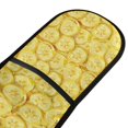 thumbnail image 2 of Dailycode Double Sided Oven Mitt with Loop Heat Resistant Kitchen Long Potholders 7" x 35" Banana Slices, 2 of 6