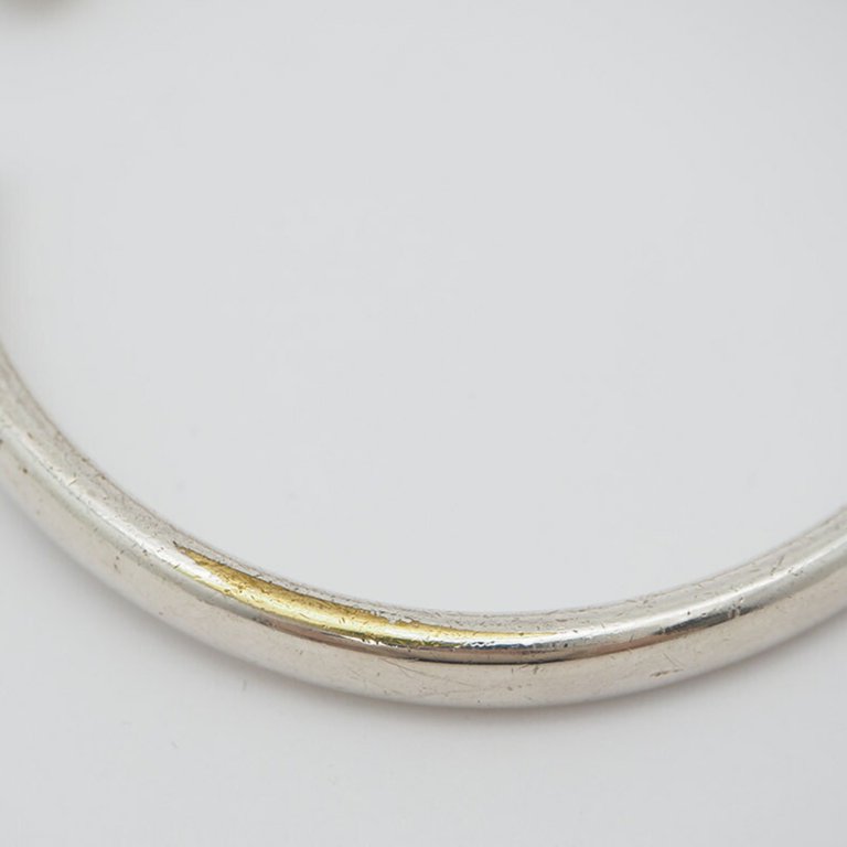 Sterling Silver | Thick Chunky Horse Yoke | Bangle Bracelet