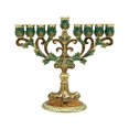 thumbnail image 3 of Hanukkah Menorah Candelabros Cónicos Candelabro Candelabro De Escritorio De Metal BLESIY Candelabro Menorá, 3 of 8