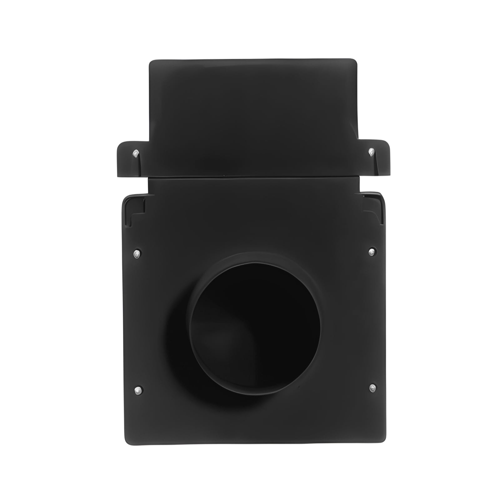 PreVent-It Bathroom Soffit Vent 4", Under Eave Exterior Vent, Screws Included, Black, 1-Pack