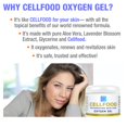 thumbnail image 2 of Gel de oxígeno Cellfood rico en nutrientes, 60 ml, con aloe vera y lavanda, 2 of 6