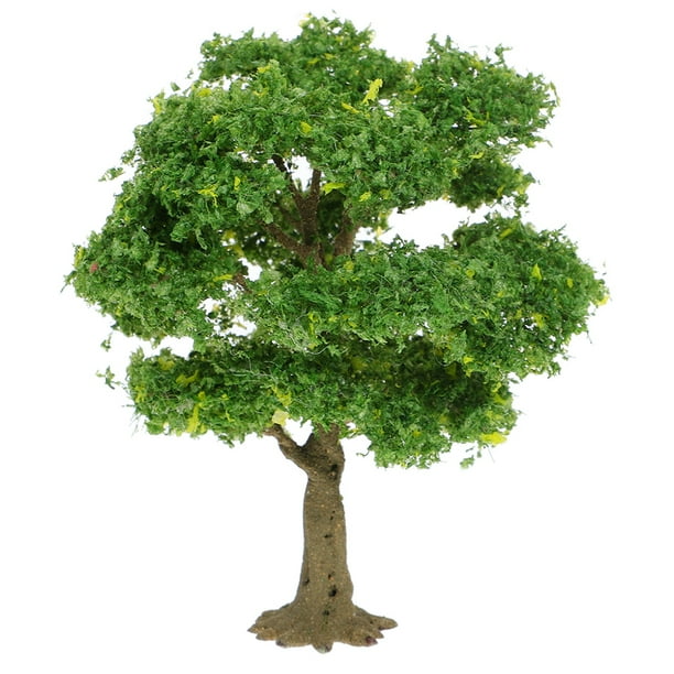 Árboles en miniatura para maquetas, decoración de paisajes, dioramas y maquetas de ferrocarriles.