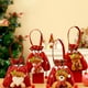 thumbnail image 1 of onlyliua para Interior/Exterior Suministros de Decoración Navideña Bolsas de Lino En Forma de Manzana Bolsas para Dulces Bolsas de Regalo con Dibujos Animados Bolsas Navideñas Bolsas de Almacenamient, 1 of 6