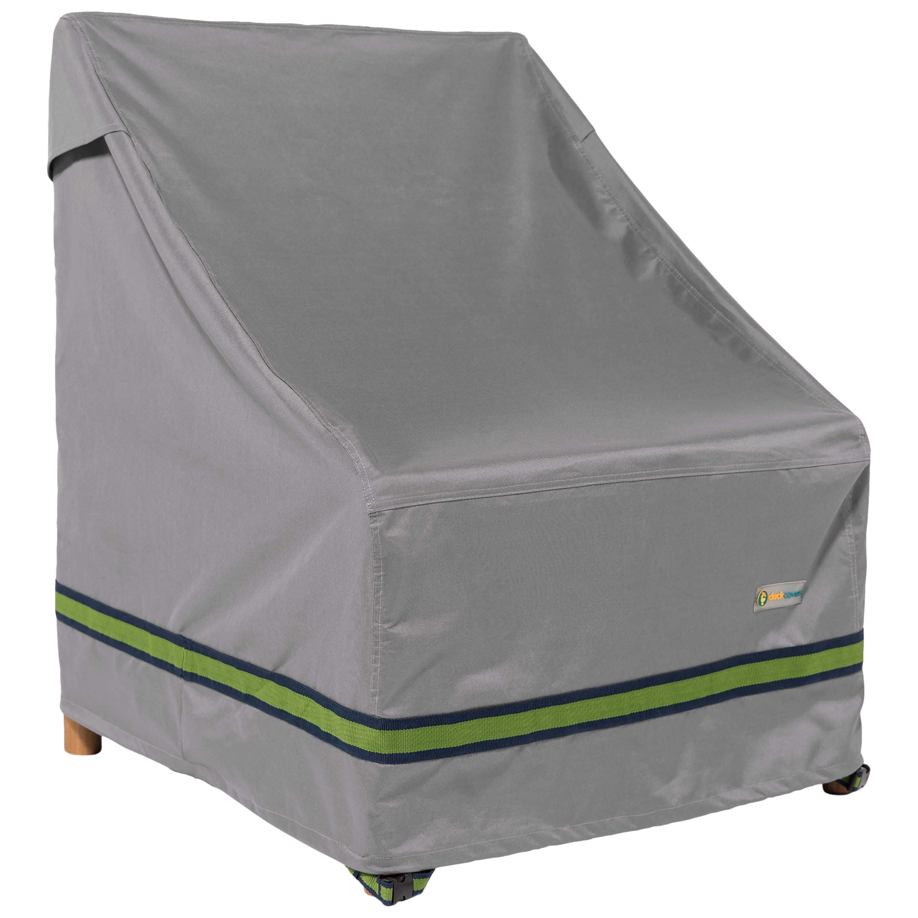 Duck Covers Soteria Waterproof 28 Inch Stackable Patio Chair Cover
