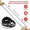 thumbnail image 3 of RHEA- Recorder Rubber Belt - Cassette Repair Maintenance Mix Width 4Mm, 3 of 6
