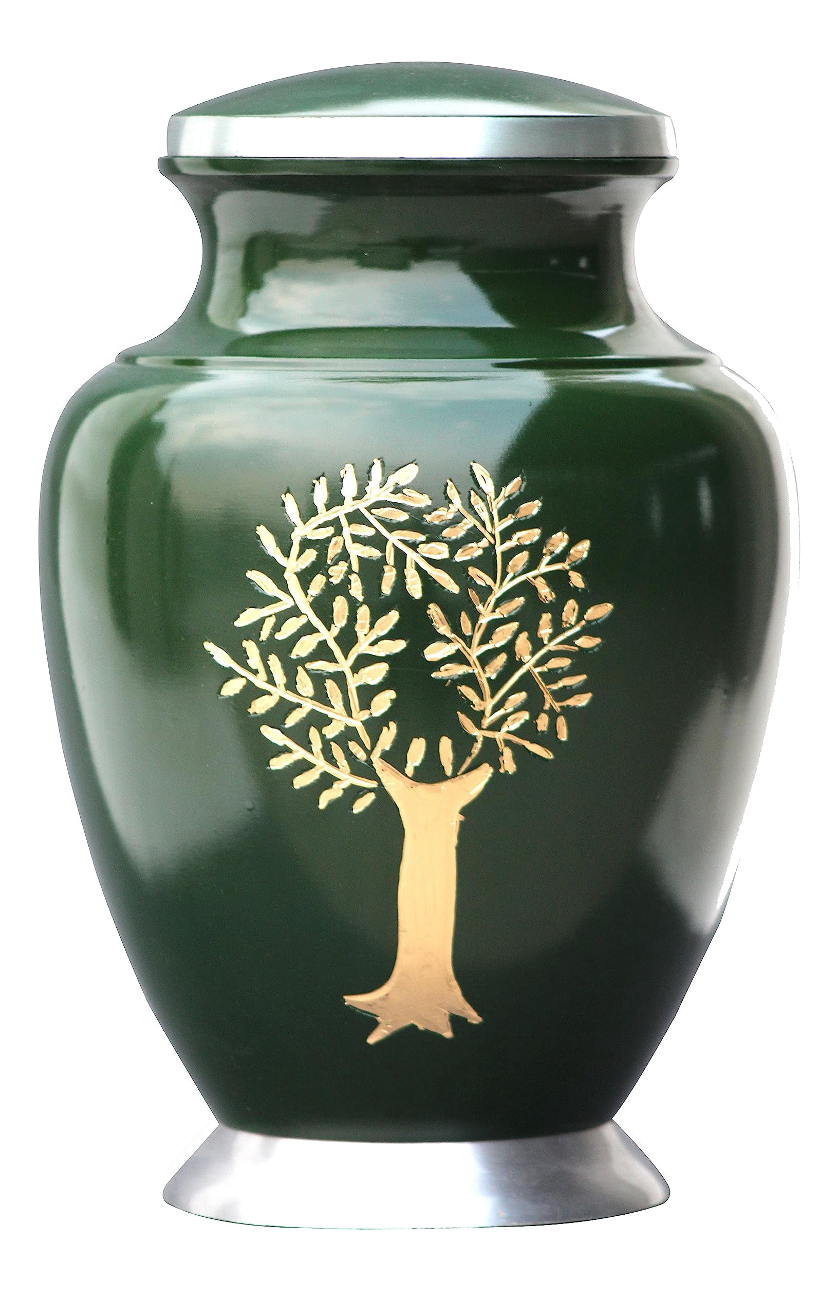 Cremation Urn for Human Ashes, Tree o Life Funeral Urn, Wooden Urn for Adult ashes, Memorial Urns for Male/Female Ashes