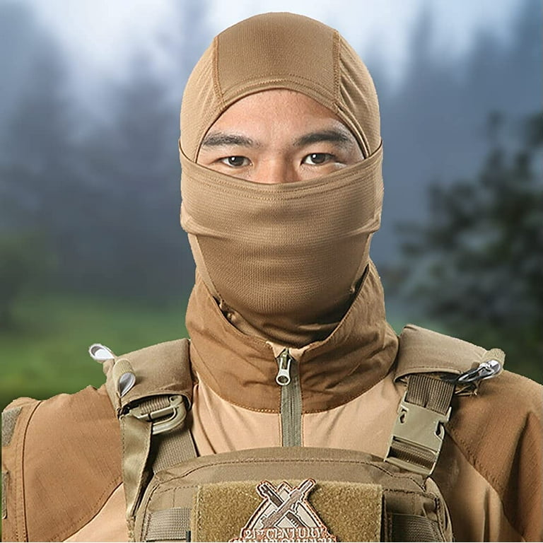 Viworld Military Camo Face Mask Bandana Balaclava Hood Headwear for Men  Women Tactical Training Cycling Ski Wind-Resistant Hunting