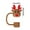 A, variant on CuiLiyq Christmas Straw Cover Cap for Stanley Cup, Silicone Straw Topper for Stanley Tumbler with Handle, Dust Proof Reusable Straw Tips Lids for Christmas Gifts (Reindeer)