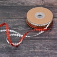 thumbnail image 4 of hulanddfd Heart Ribbon, 0.31"(8mm) Heart Designs 65.62ft Long 2 Rolls Wrapping Ribbons for Valentine's Day Birthday Wedding Party Decor(Red+White), 4 of 9