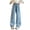 Light Blue 8GXDNQK, variant on UYYX Kids Clothes Girls Girls Elastic Waist Wide Leg Denim Jeans Frayed Star Patch Loose Breathable Pants for Spring Fall(Light Blue,13 Years)