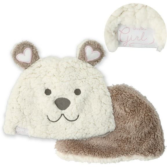 Pavilion Gift Company - Baby Girl - One Size Fits Most, Baby Bear Hat