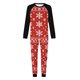 thumbnail image 5 of Pijama navideño para hombre, blusa y pantalones con estampado navideño a cuadros., 5 of 5