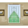 thumbnail image 2 of Curtain Today's Heirloom Battenberg con ojales, 38 pulgadas, color blanco, 2 of 9