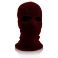 thumbnail image 2 of 1-Hole Knitted Ski Mask Winter Balaclava Full Face Cover For Winter Outdoor Sports, Warm And Breathable Face Protection With Exposed Eyes And Mouth, Suitable For Cycling, 2 of 4