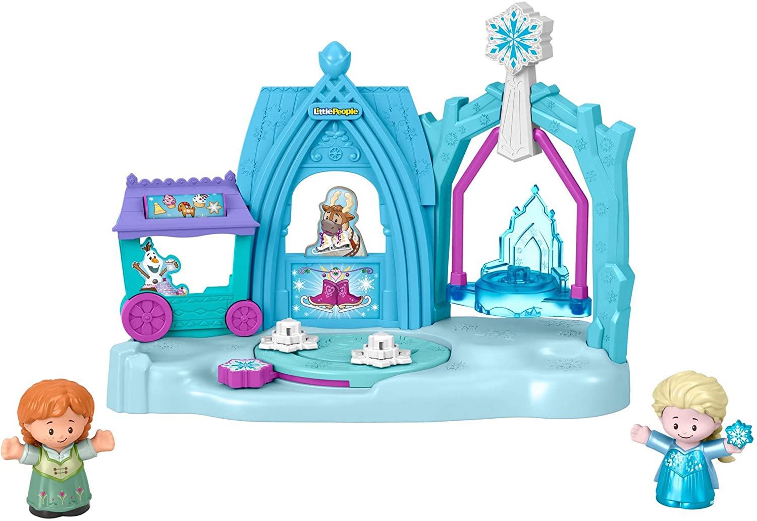 HTOOQ Frozen Arendelle Winter Wonderland by HTOOQ , ice skating playset