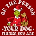 thumbnail image 2 of Women's Dr. Seuss Grinch Christmas Be the Person  Graphic T-Shirt, 2 of 4