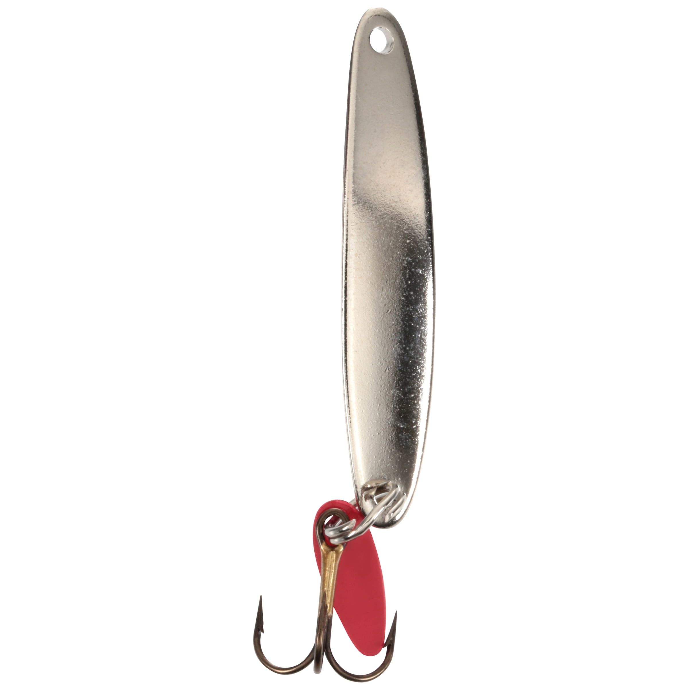 Bay de Noc Swedish Pimple Jigging Spoon 1/4oz Nickel