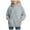 Light Gray, variant on Ulanda Girls Hoodie Trendy Cute Hooded Sweatshirt with Pocket Baggy Kids Pullover Winter 2025 Back to School Clothes Teens (Red, 13-14 Years)