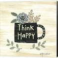 thumbnail image 1 of Great Art Now Think Happy by Annie Lapoint, Canvas Wall Art, 12W x 12H, 1 of 2