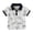 Gray, variant on Staki Boys Golf Shirts Boys' Performance Polo Shirt - Golf Grid Short Sleeve Collar Shirts Youth Stretch Quick Dry Lightweight 18-24M 2-6Y(White,3-4 Years)