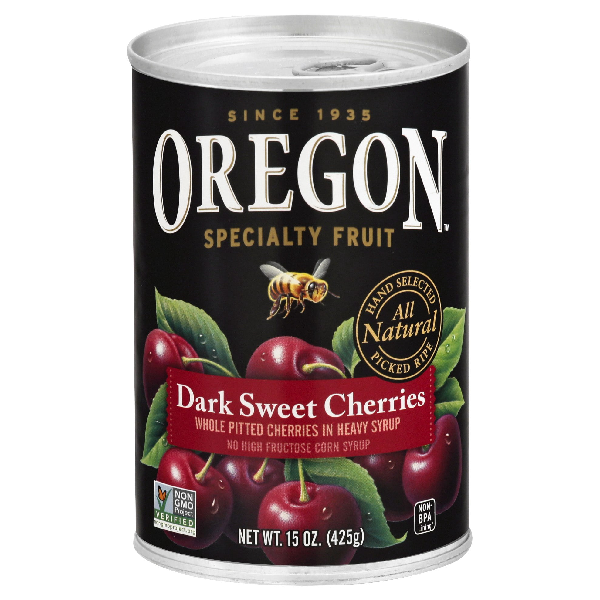 Oregon Pitted Dark Sweet Cherries 15 oz (Pack Of 8)