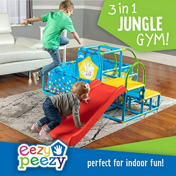 Eezy Peezy TM300- Playset with 50 Balls, Red/Yellow/Blue