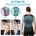 thumbnail image 4 of Menionic Tourmaline Posture Corrector Vest,Ionic Shaping Sleeveless Shirt,Back Posture Corrector for Men, Ionic Shaping Vest for Men, 4 of 6